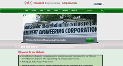 Desktop Screenshot of eminent.co.in